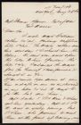 Letter from H. C. Hardy to Captain Thomas Sparrow